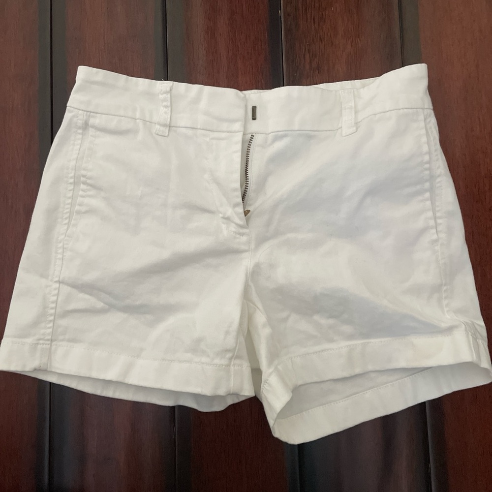 white shorts